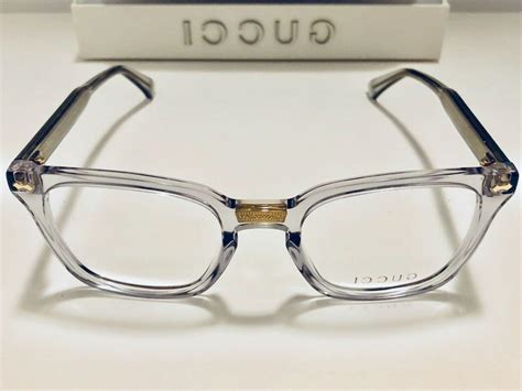 gucci glasses frames for woman|gucci transparent glasses.